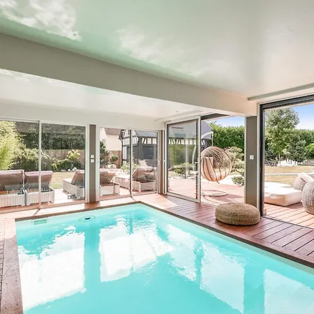 Le Jardin Des Hesperides - Piscine Interieure, Jacuzzi Et Sauna 別荘 Fourmetot
