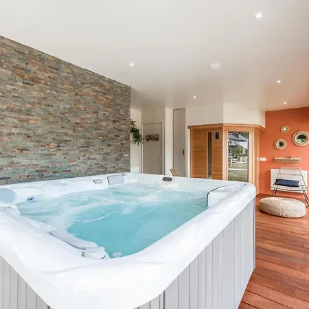 Nyaraló Le Jardin Des Hesperides - Piscine Interieure, Jacuzzi Et Sauna Fourmetot
