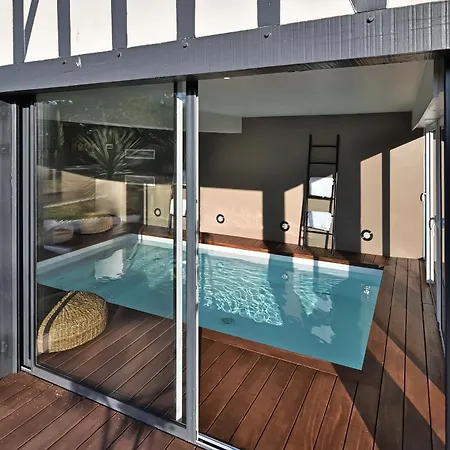 別荘 Le Jardin Des Hesperides - Piscine Interieure, Jacuzzi Et Sauna