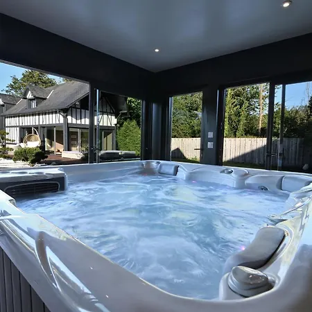 Le Jardin Des Hesperides - Piscine Interieure, Jacuzzi Et Sauna 別荘 Fourmetot