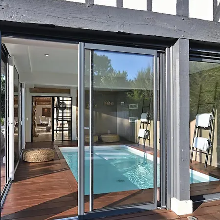 Nyaraló Le Jardin Des Hesperides - Piscine Interieure, Jacuzzi Et Sauna Fourmetot